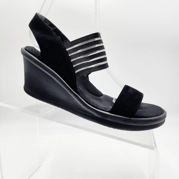 Skechers Shoes Skechers Womens 8 Rumblers Sci Fi 38472 Black Memory